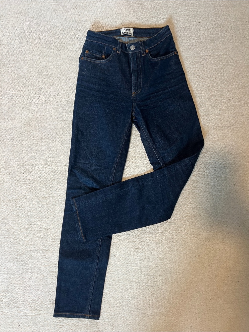 Acne Studios Dark Blue Denim Jeans